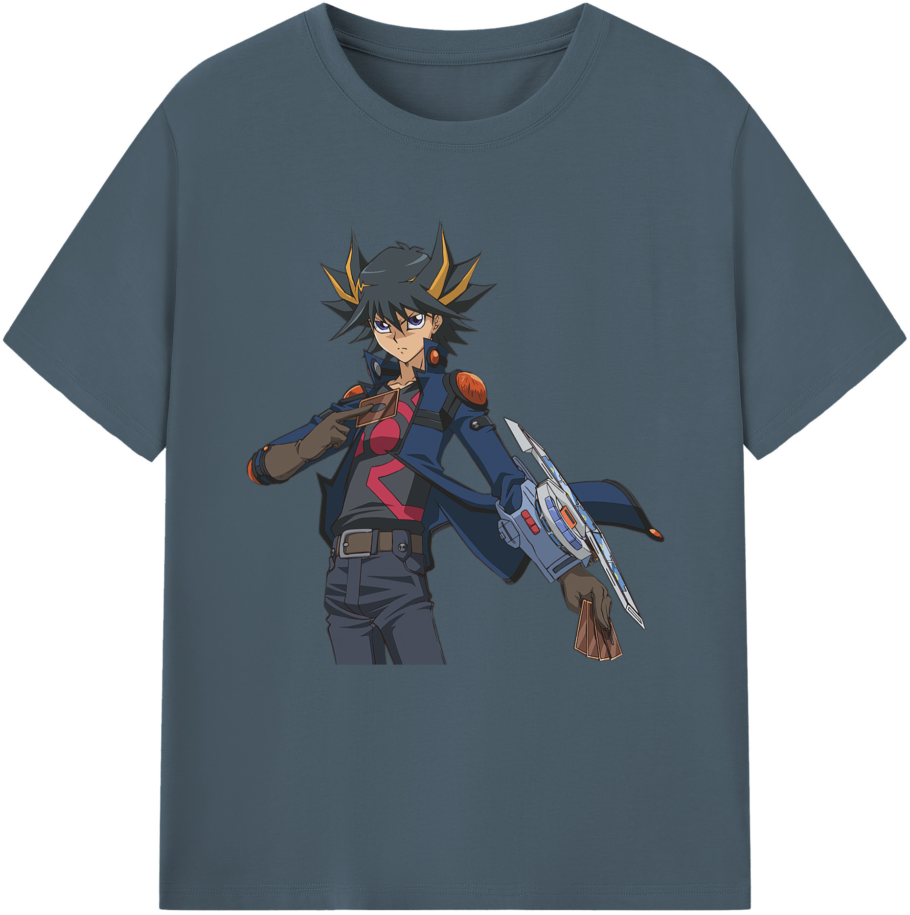 （画像用） 遊☆戯☆王 Yu-Gi-Oh! 綿100％半袖Tシャツ（フロントプリント）